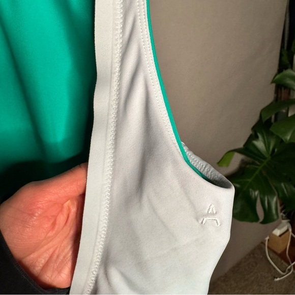 ADAY Reversible Vibrant Green / White One-Piece For the Win Swimsuit Size XS - Picture 9 of 16